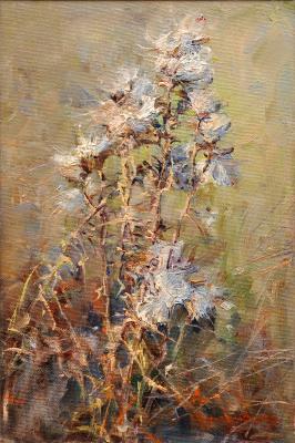 Painting In the field. Korotkov Valentin
