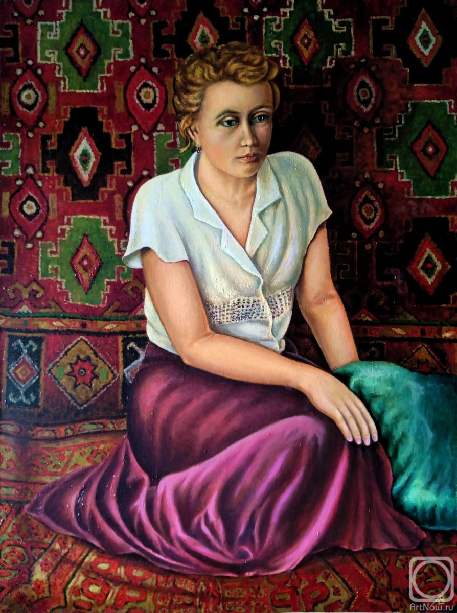 Abaimov Vladimir. Portrait of Wife