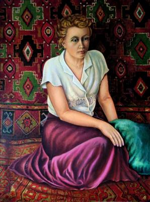 Portrait of Wife. Abaimov Vladimir