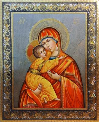 Icon of the Mother of God of Vladimir. Mahonin Aleksandr