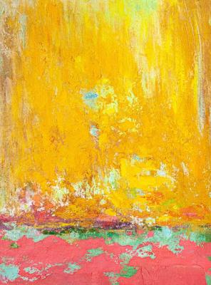 Tequila Sunrise (Rose Oil Canvas). Vevers Christina
