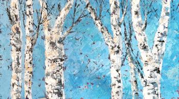 Birches. Ivanova Aleksandra