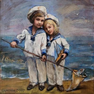 Sailors (Vintage Style). Simonova Olga