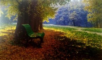 Under the shade of lime trees (Fall Foliage). Fedorov Mihail