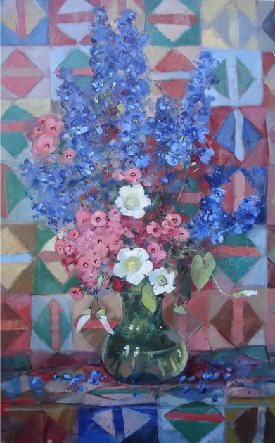 Stutz Ekaterina. Blue flowers