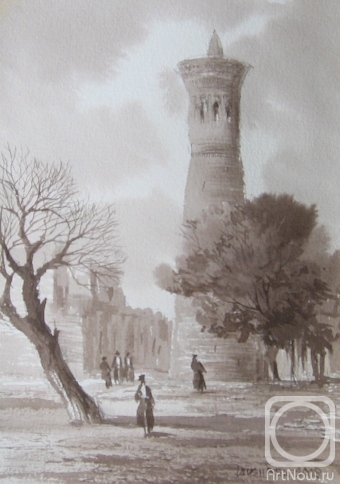 Mukhamedov Ulugbek. Gavkushon Minaret