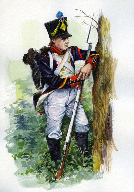 Sukhanov Oleg. French Infantry Private (3)
