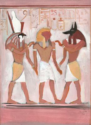 Horus and Anubis. Yudaev-Racei Yuri