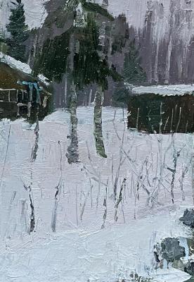 Snowy February. Sazykina Olga