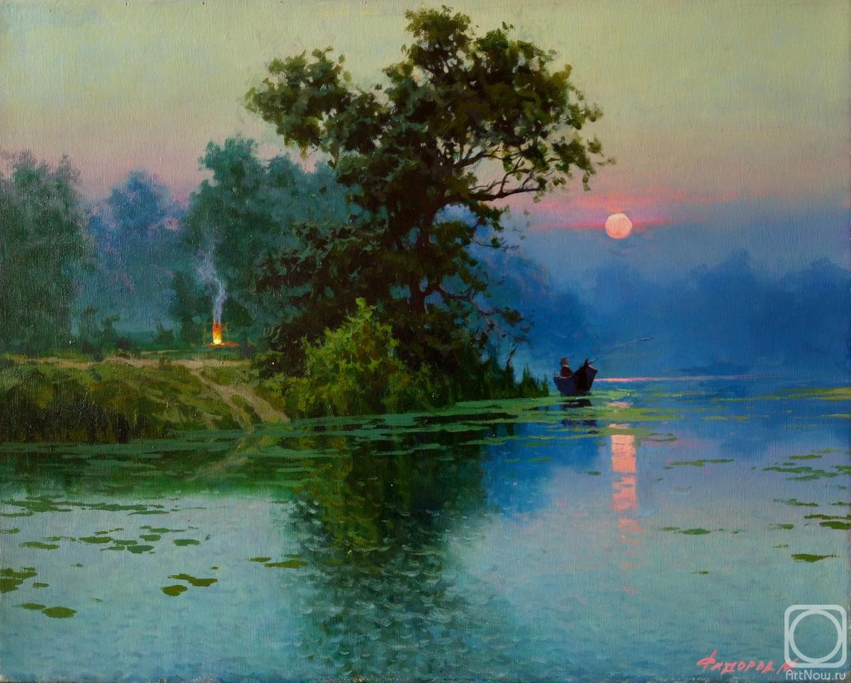 Fedorov Mihail. Dawn on the Volga