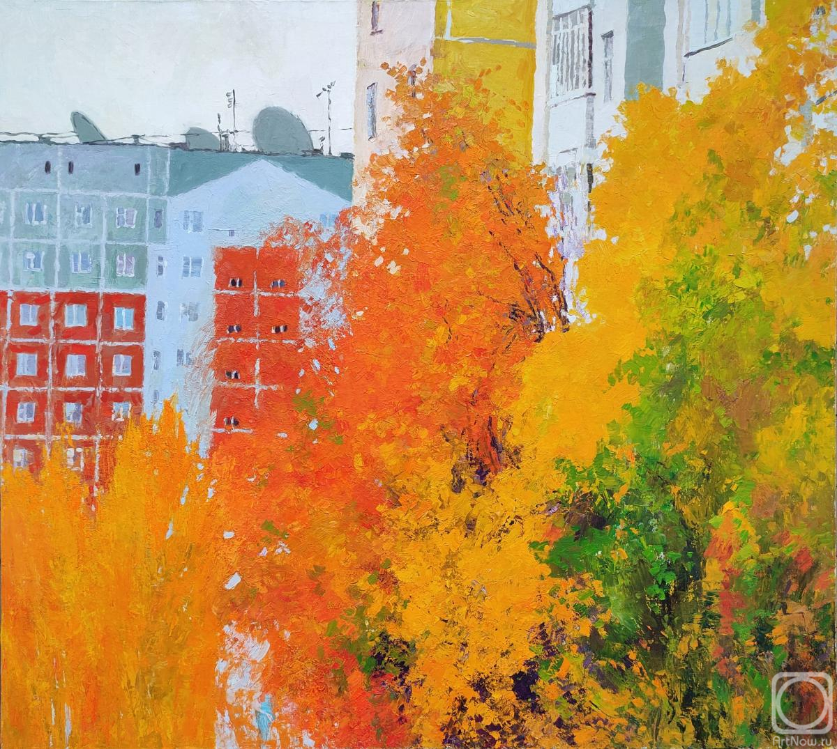 Dumskaya Olga. Autumn on the city. Nizhnevartovsk