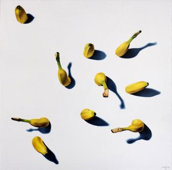 The banana halves. Brezinskiy Ilya