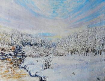 Birch Grove (A Birch Grove In Winter). Gudkov Andrey