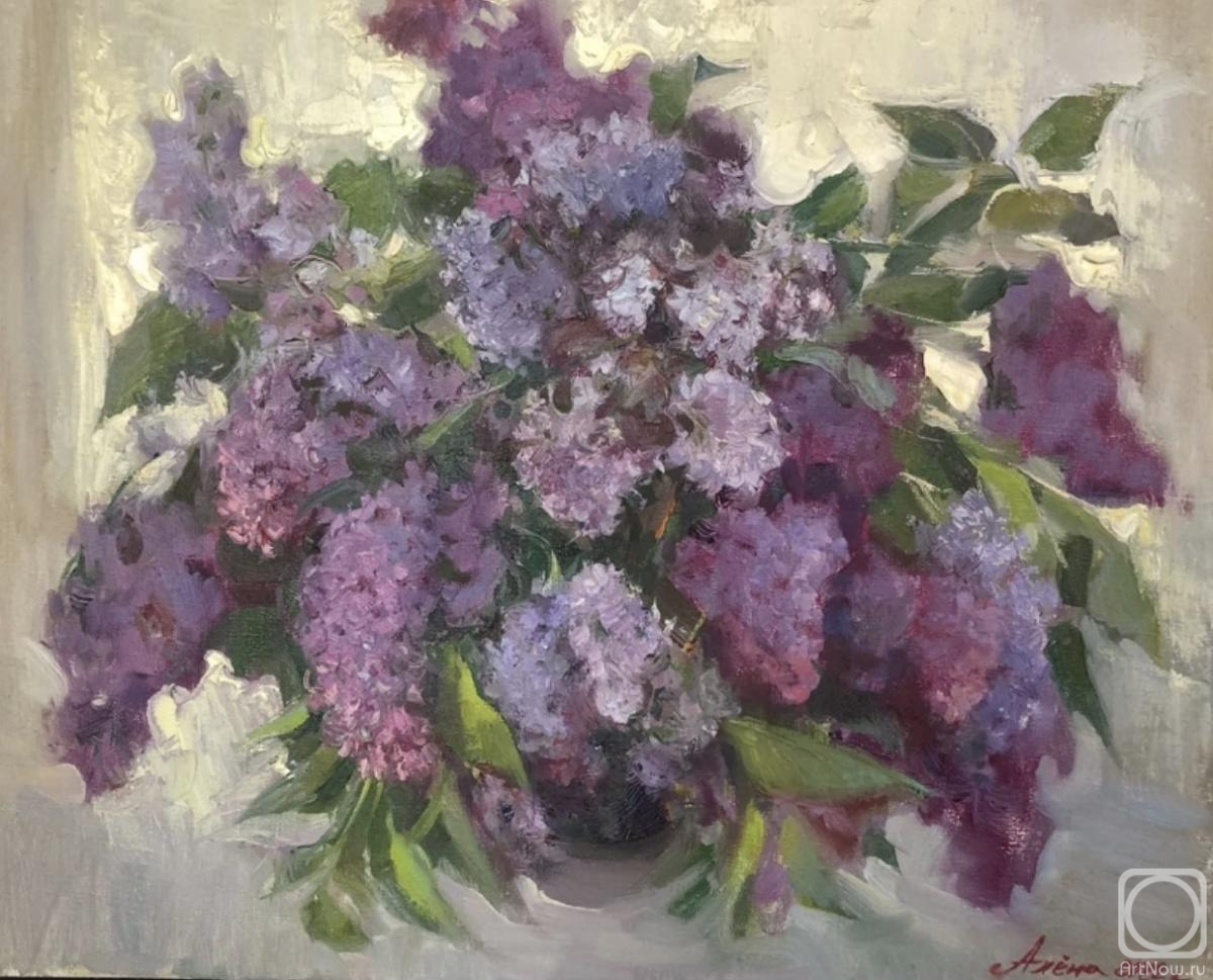 Rybina-Egorova Alena. Study lilac