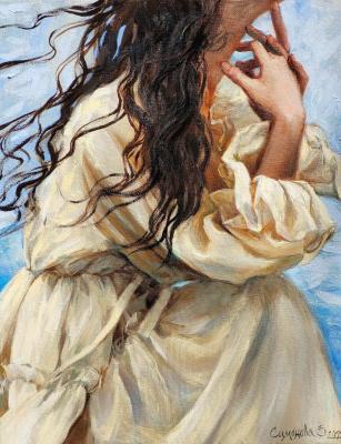 Wind in her hair. Simonova Olga