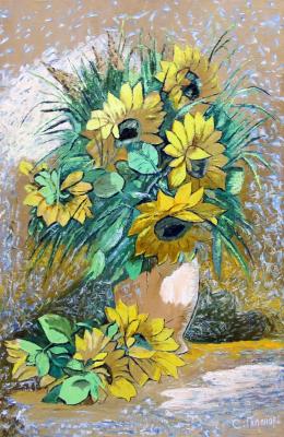 Sunflowers. Gaponov Sergey