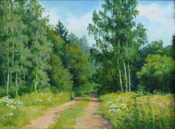 Forest road (Road In Forest). Shumakova Elena