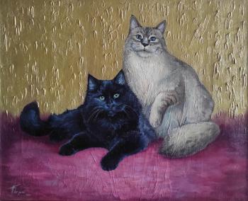Untitled (A Picture With Cats). Pogylaj Ksenija