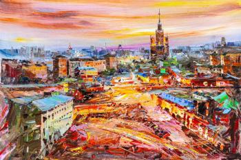 Moscow at sunset. Rodries Jose
