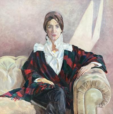 Portrait of a girl. Saitgareeva Rimma