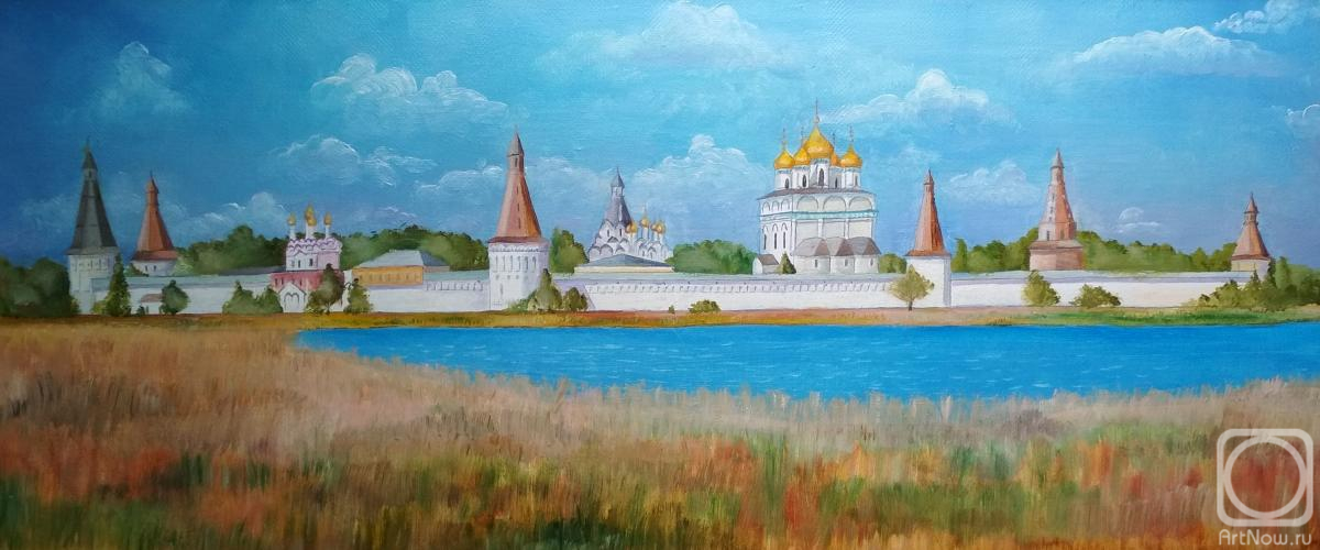 Golubtsov Aleksandr. View of the Iosifo-Volotsky Monastery