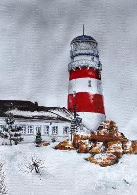 Not lonely lighthouse. Ushenina Lyudmila