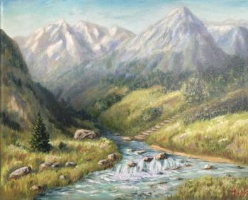 Painting In the mountains.. Kirilina Nadezhda