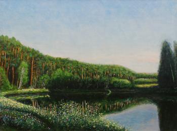 Summer Evening on the Chusovaya River. Beregovoy Aleksey