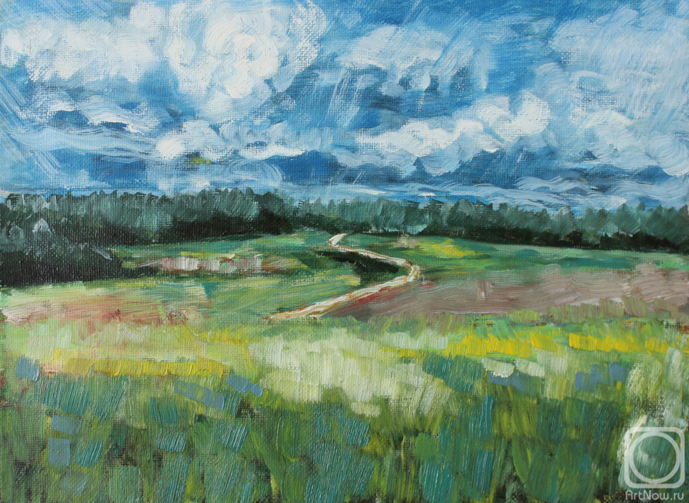 Beregovoy Aleksey. Path on a Hill