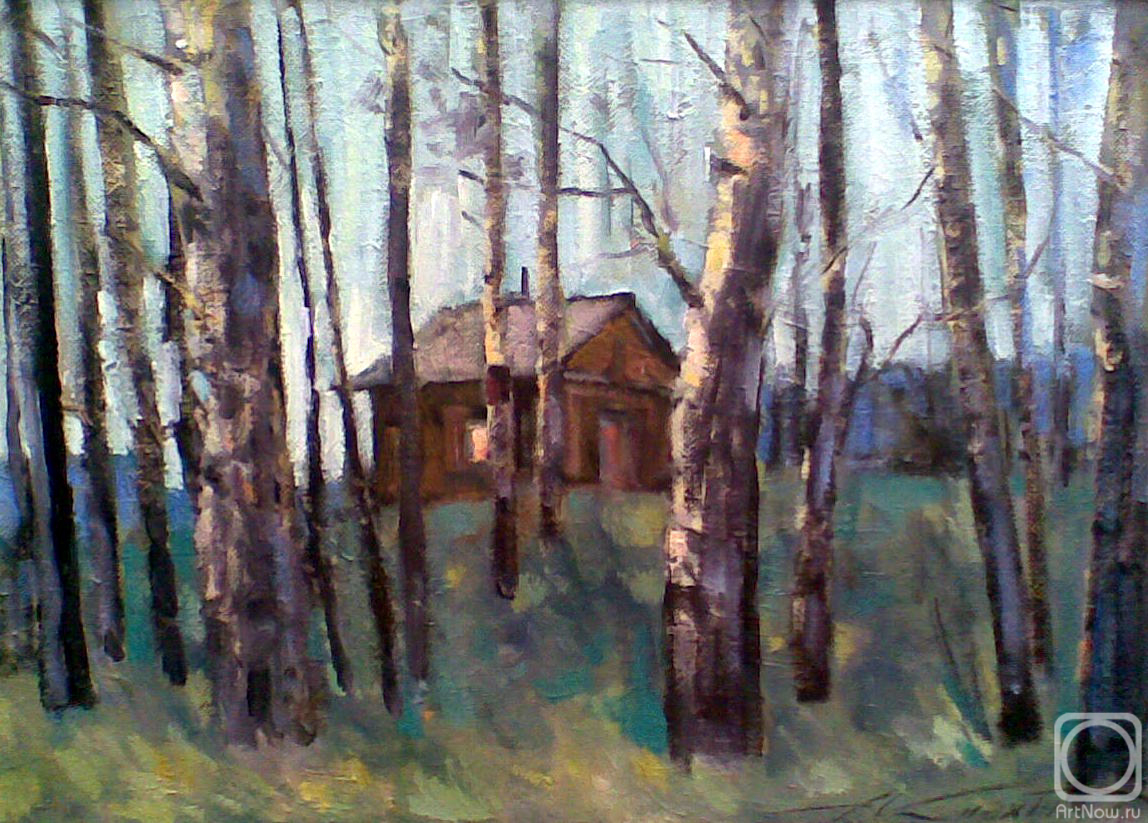 Knecht Aleksander. A house in the woods
