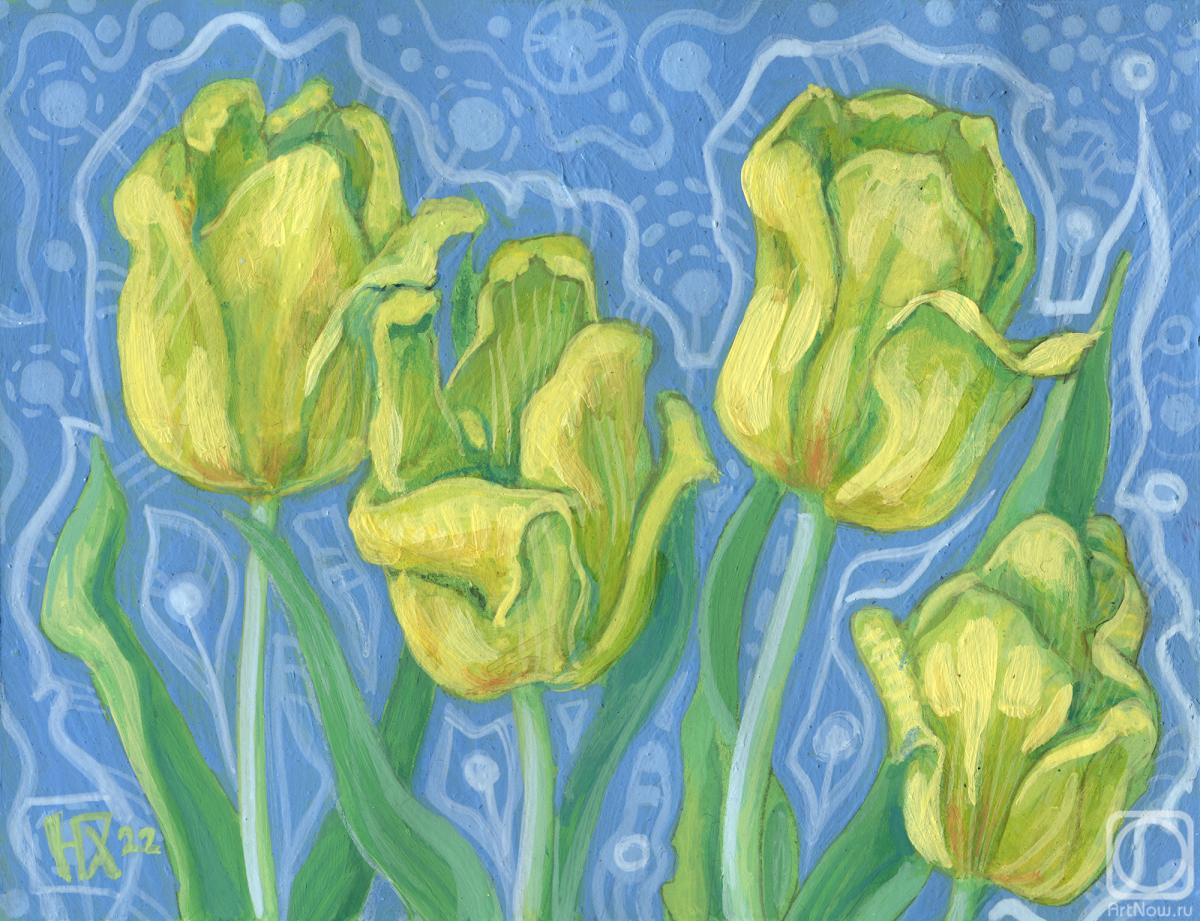 Horoshih Yuliya. Yellow Tulips