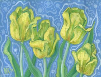 Yellow Tulips (A Gift For Easter). Horoshih Yuliya