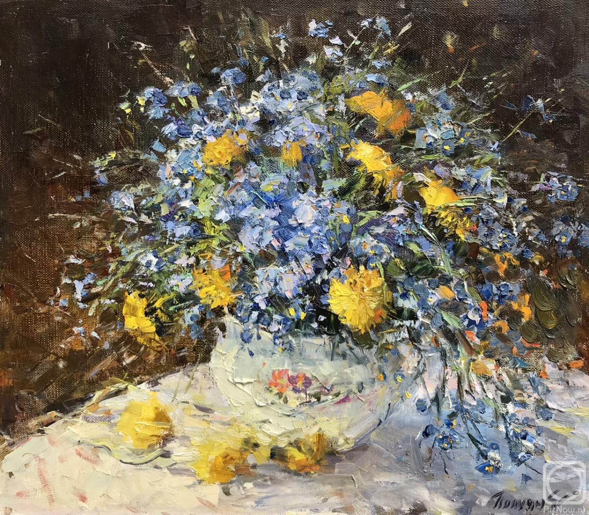 Poluyan Yelena. Budget with forget-me-not