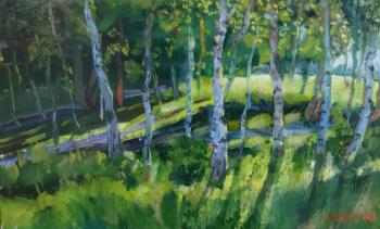 The birch grove (). Kylych Lyudmila