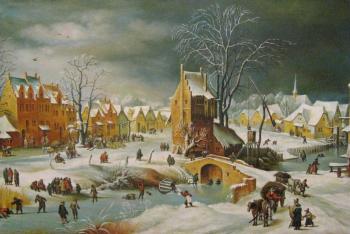 Winter, P. Brueghel. Sorokin Sergey