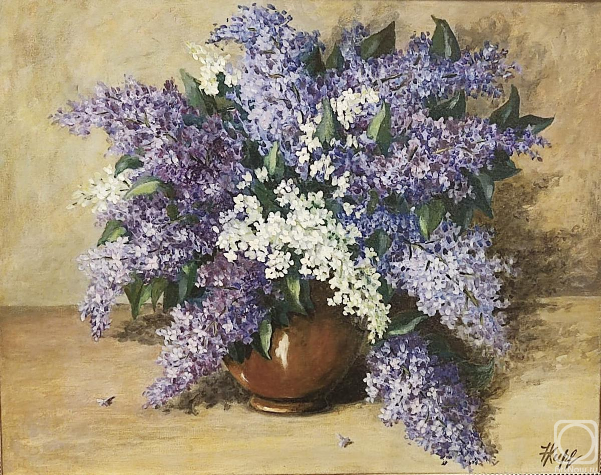 Kirilina Nadezhda. A bouquet of lilacs