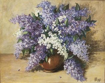 A bouquet of lilacs. Kirilina Nadezhda