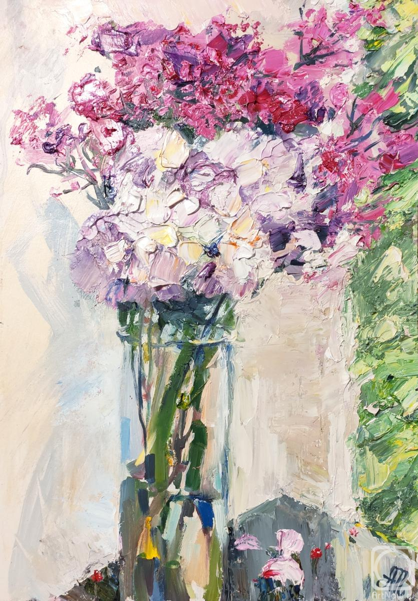 Mihaylenko Alina. Pink bouquet