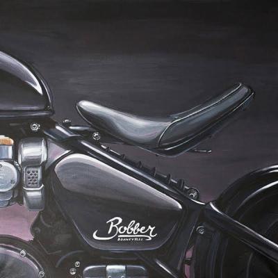 Triumph moto (Motorcycle Art). Suvorov Aleksandr