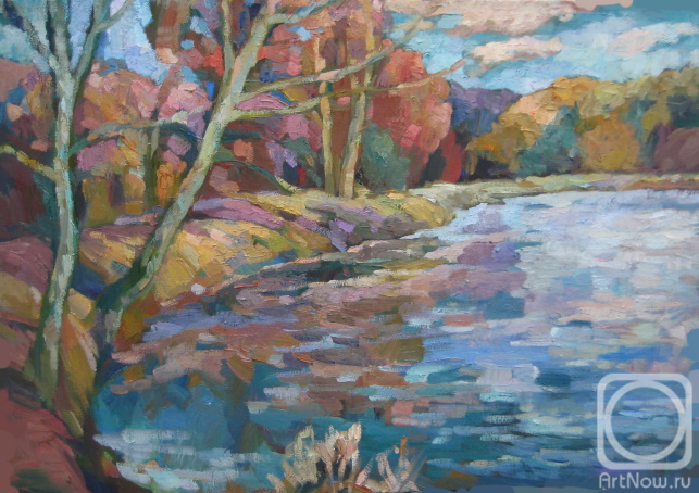 Bocharova Anna. Local pond