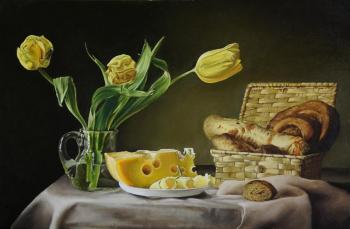 Mood color yellow. Virchenko Vladimir