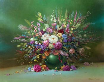 Romantic bouquet. Panin Sergey