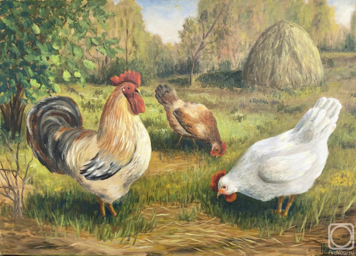 Kirilina Nadezhda. Chickens