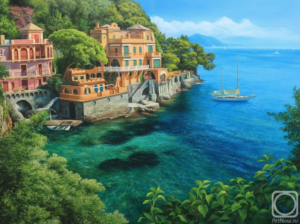 Bochkaryov Dmitriy. Portofino. Italian Riviera