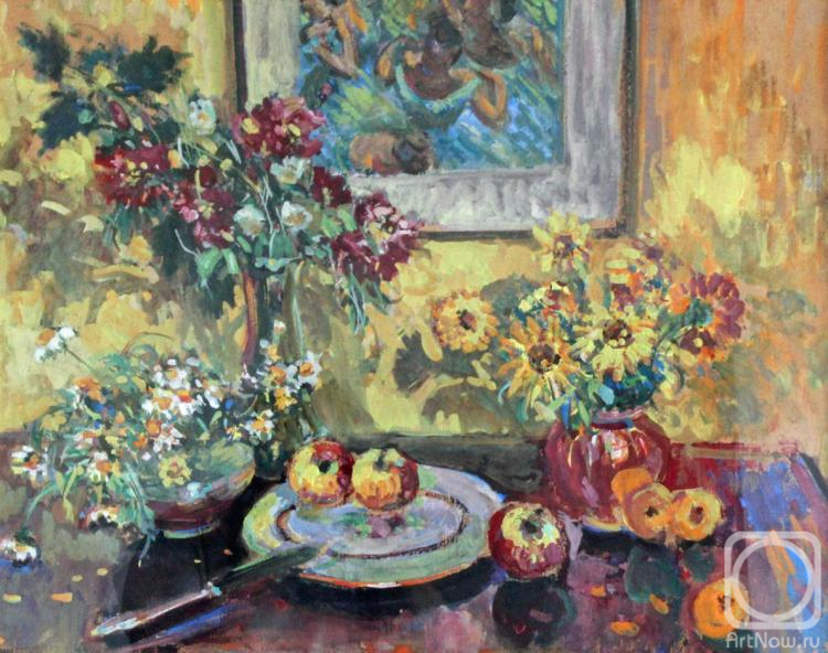Mozalevskaya Nina. Flowers and fruits