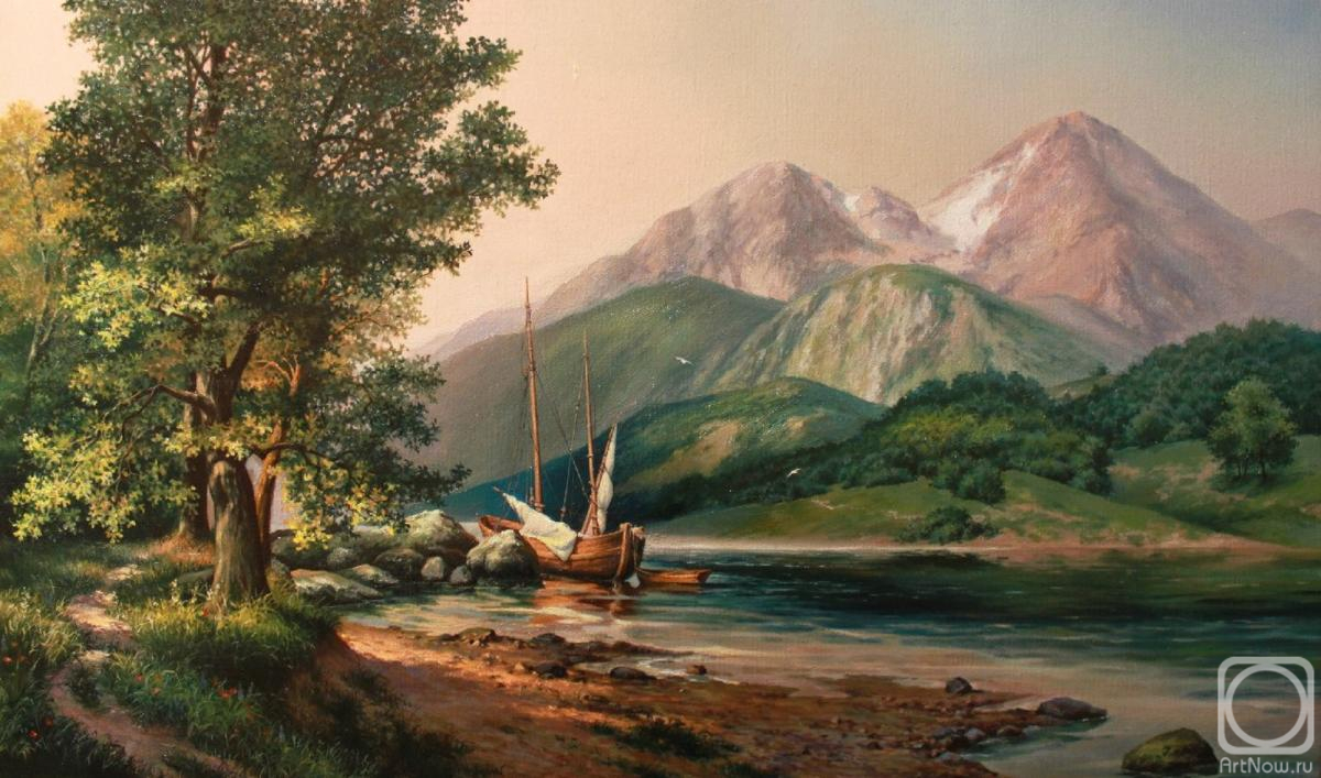 Bochkaryov Dmitriy. Mountain lake