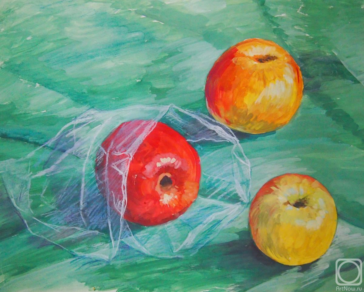 Markova Tatyana. Still life with apples