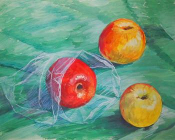 Still life with apples. Markova Tatyana