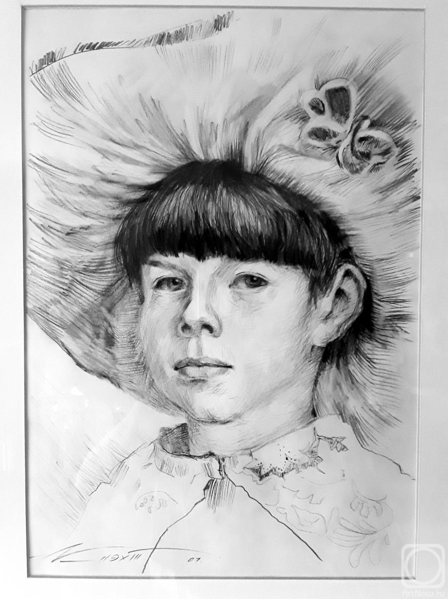 Knecht Aleksander. Portrait of Peter in a Musketeer costume