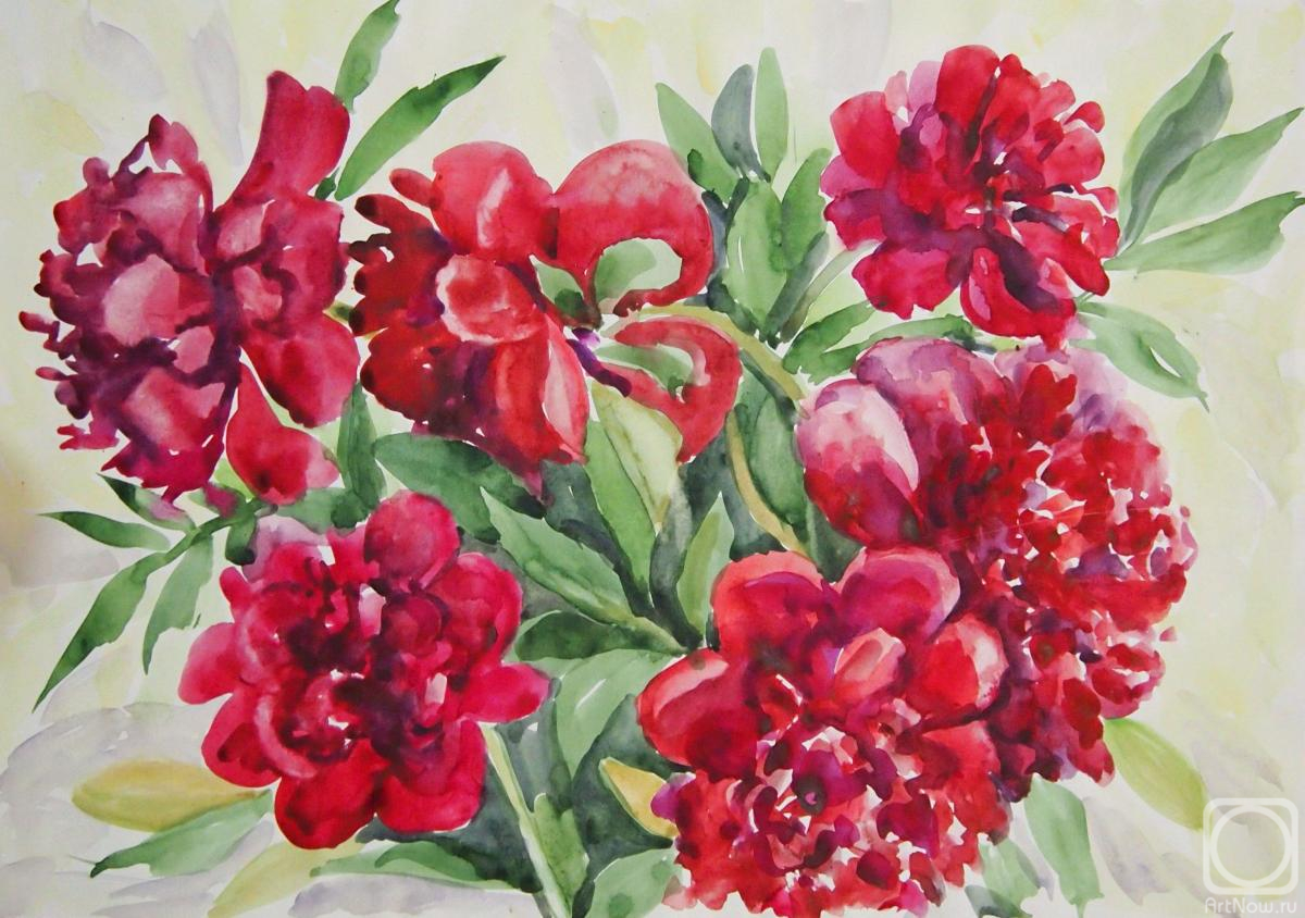 Markova Tatyana. Peonies
